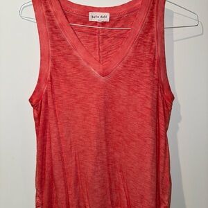 Bella Dahl Women's V-Neck Tank Top, size M